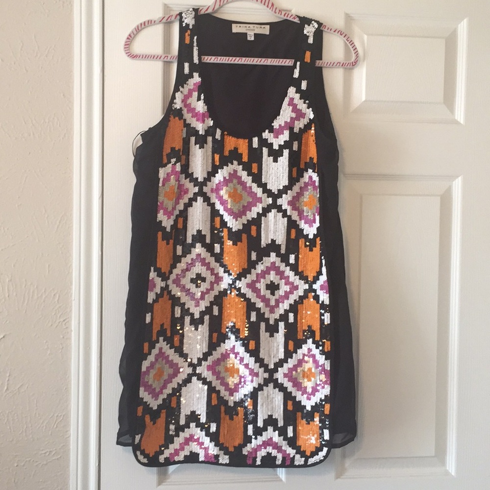 TRINA TURK sequin dress (see last picture)